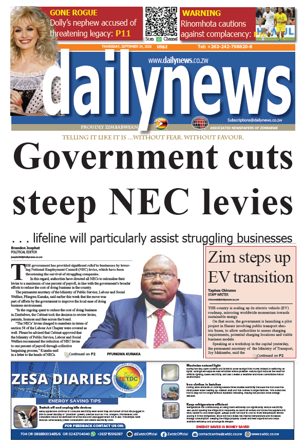 Thursday 24 September 2026